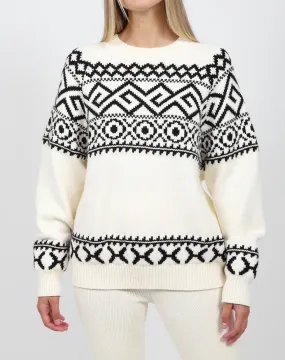 Fair Isle Knit Sweater