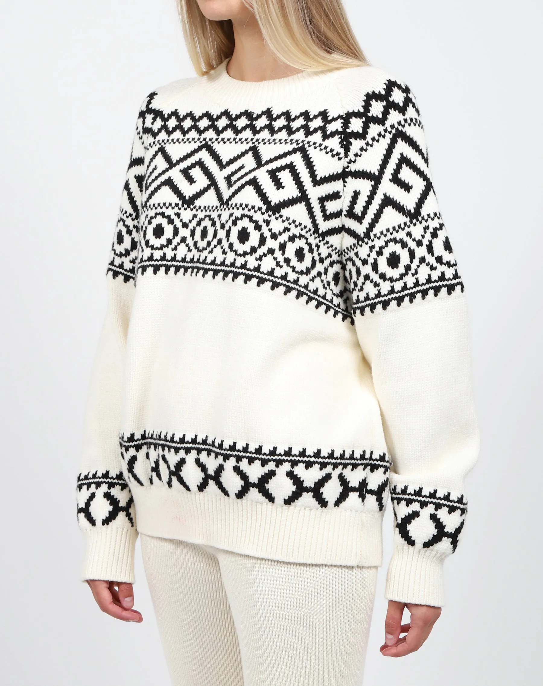 Fair Isle Knit Sweater