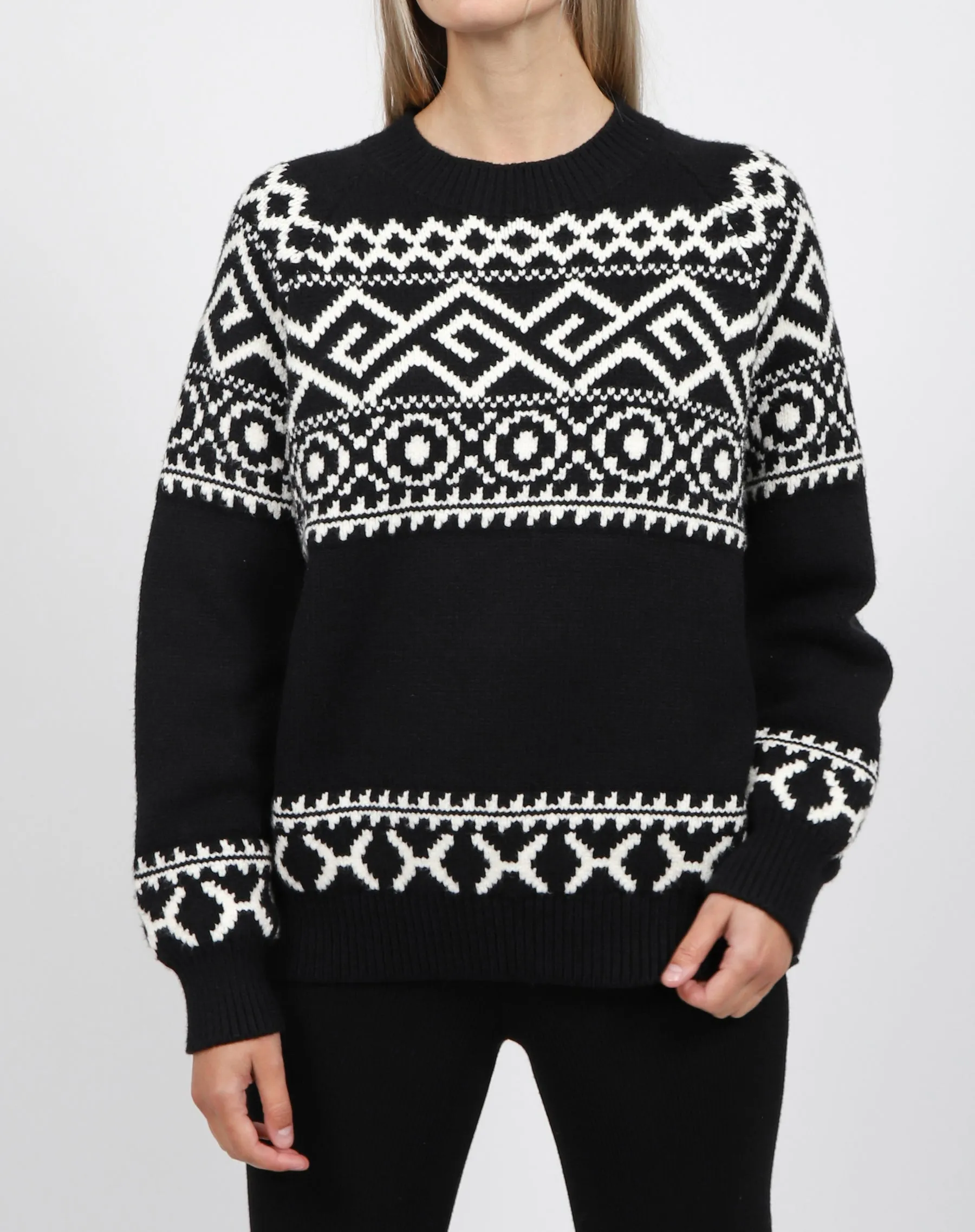 Fair Isle Knit Sweater