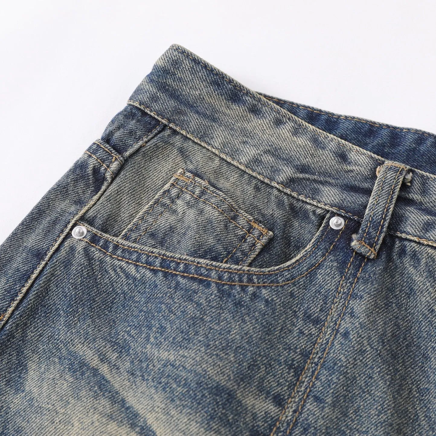 Flora Patch Work Jeans