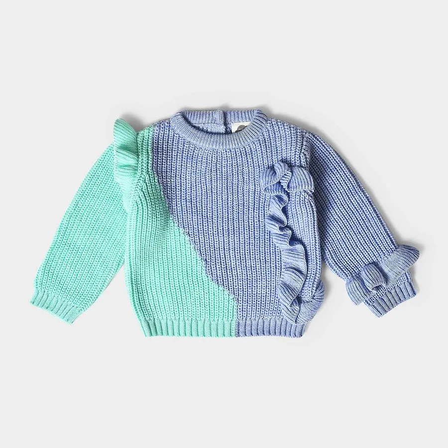 Frosty'z Chunky Knitted Girls Sweater