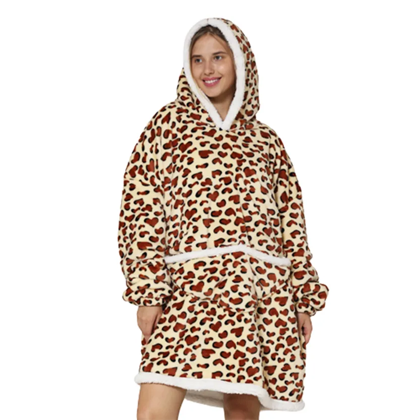 Funki Buys | Oodies | Unisex Soft Cow Animal Print Hoodie