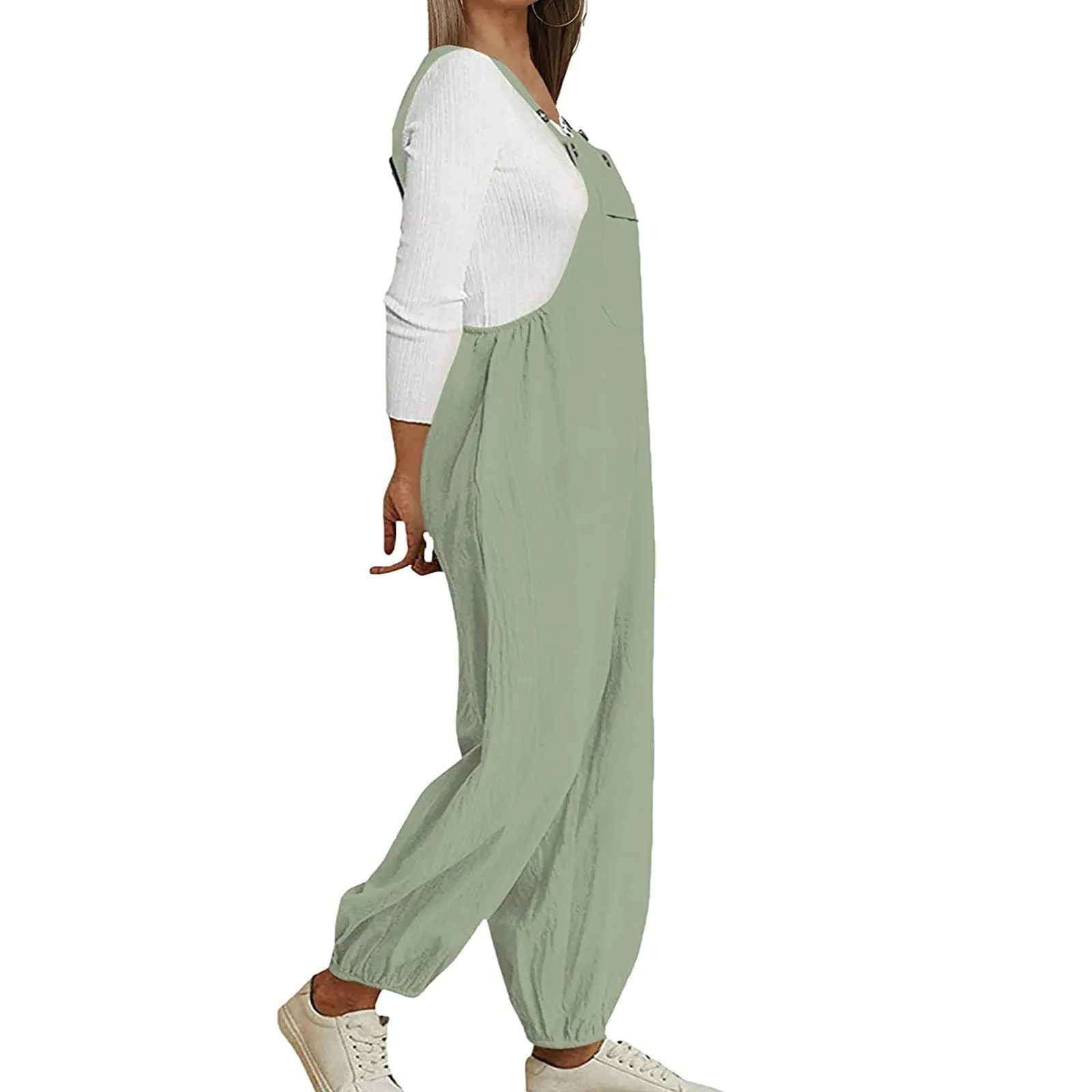 Funki Buys | Pants | Women's Wide Leg Casual Overall Rompers