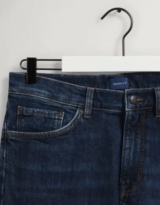 GANT - Hayes, Slim Jean, Dark Blue Worn In (32W Only)