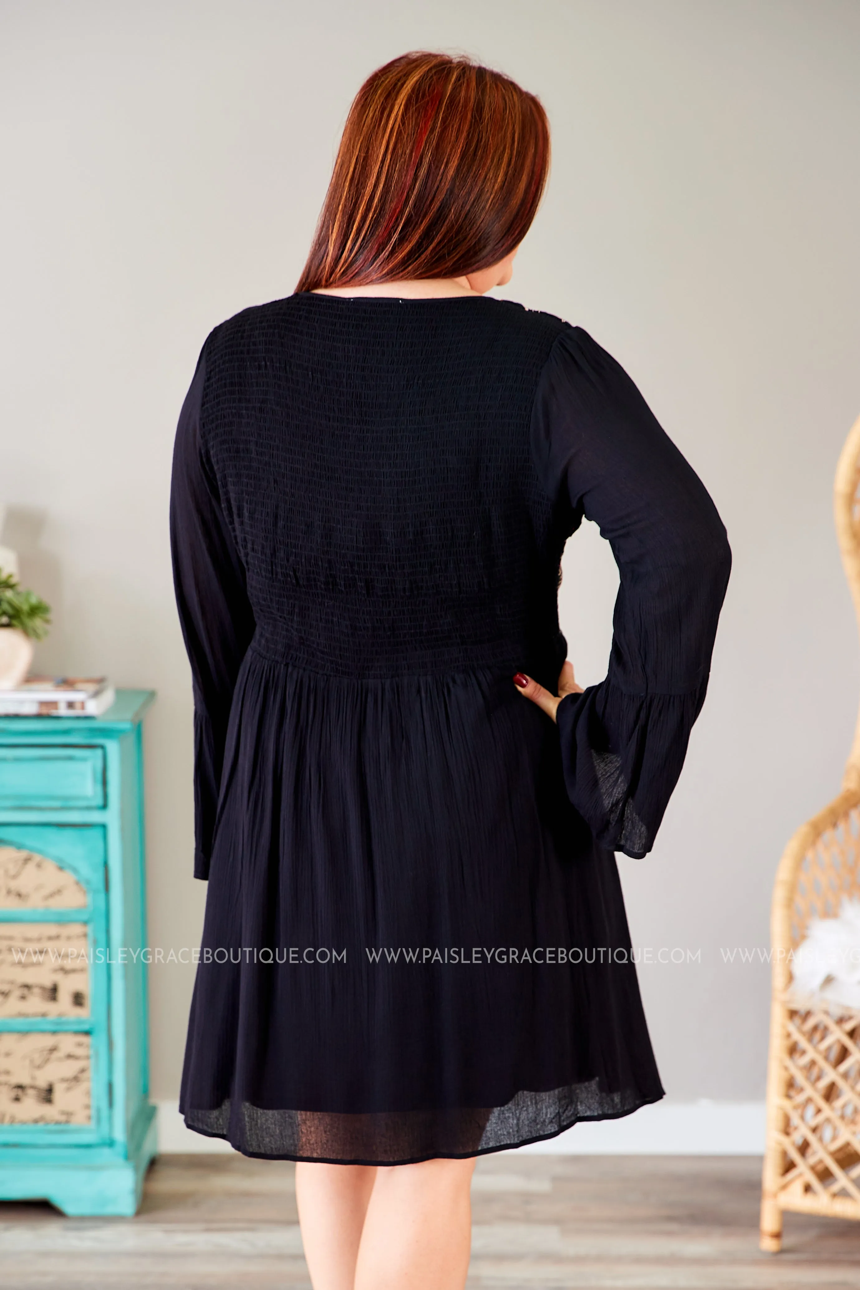 Gianna Embroidered Dress - FINAL SALE