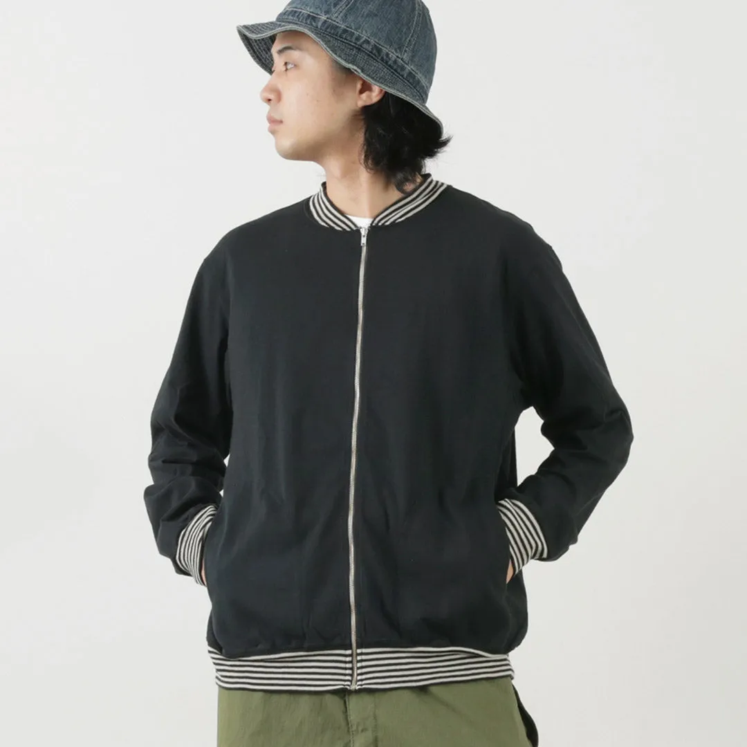 GOOD ON / Striped Rib Tee Track Jacket