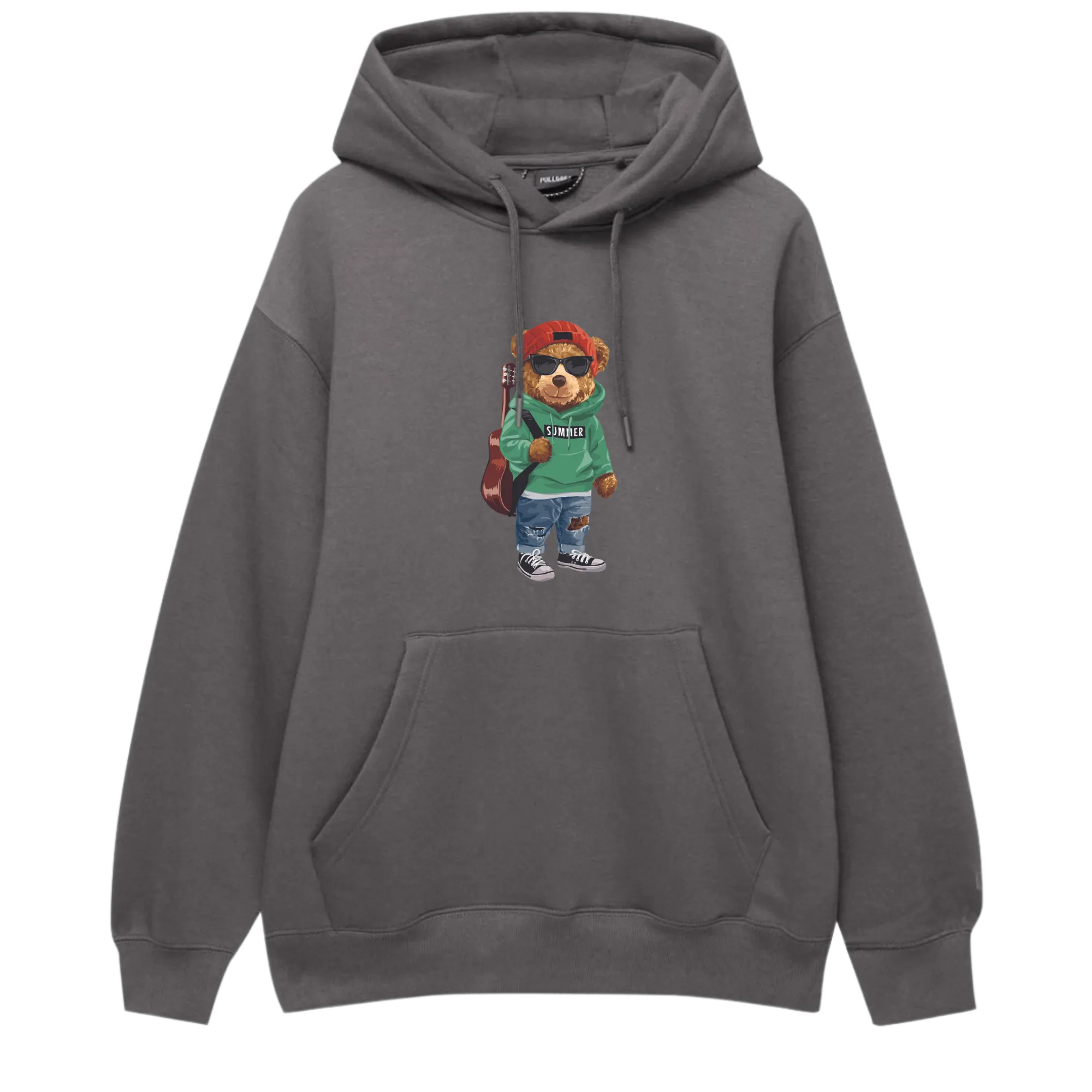 Green Polo Bear Hoodie