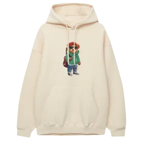 Green Polo Bear Hoodie