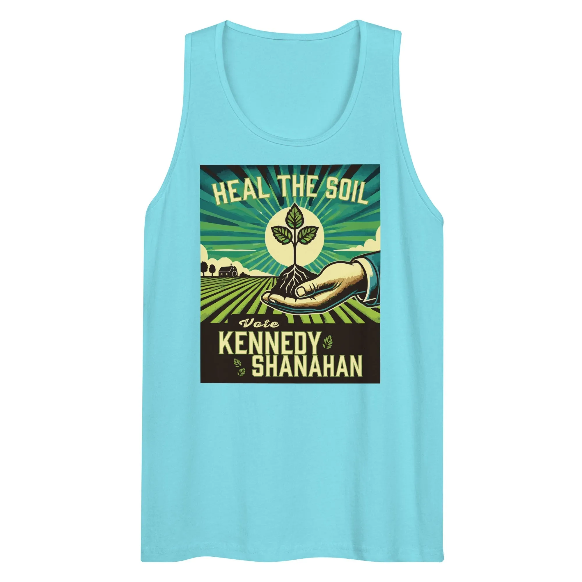 Heal the Soil Vote Kennedy Men’s Tank Top