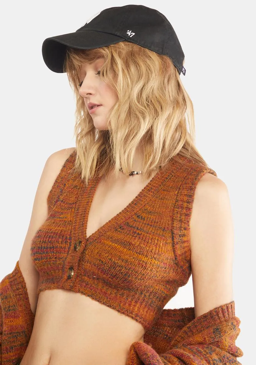 Helena Crop Sweater Vest