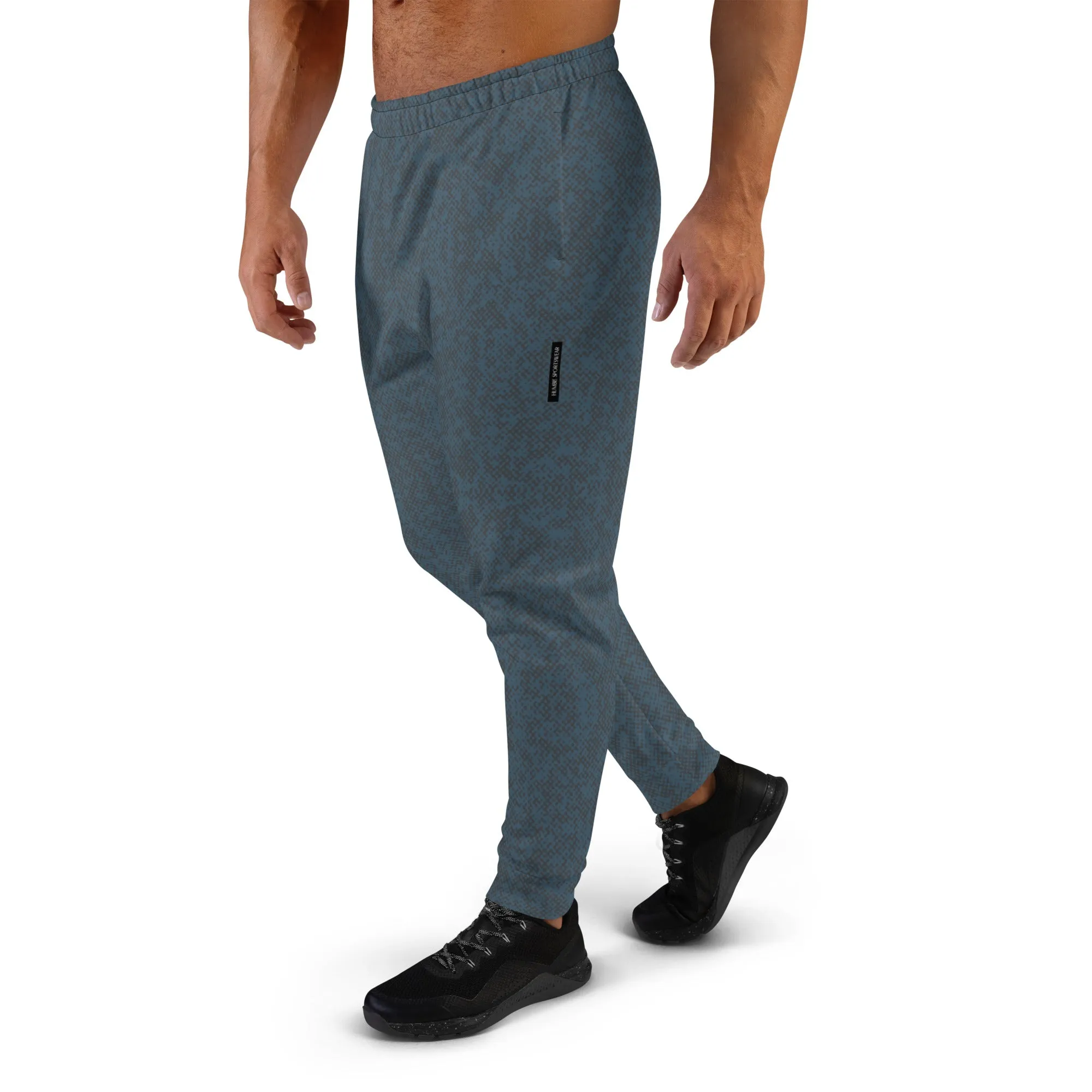 Humble Sportswear™ Pattens Blue Slim Fit Joggers