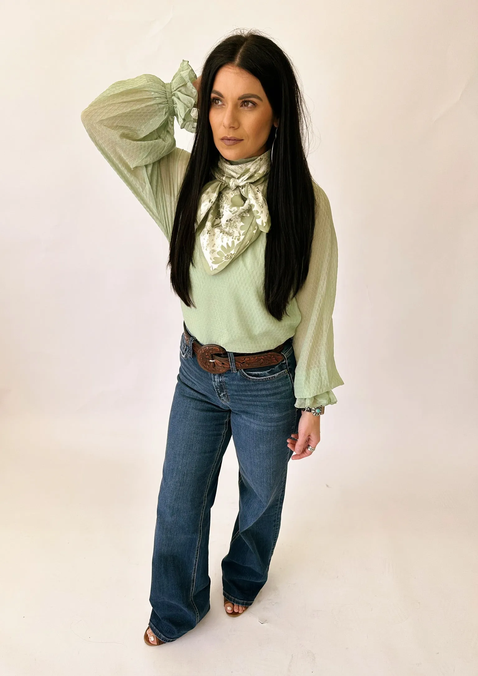 Irresistible wide leg denim - flying monkey