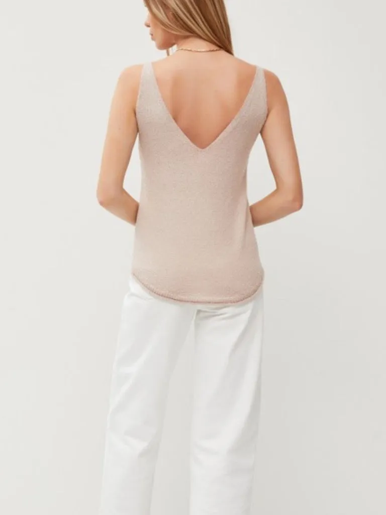 Katherine Sweater Tank - Mocha