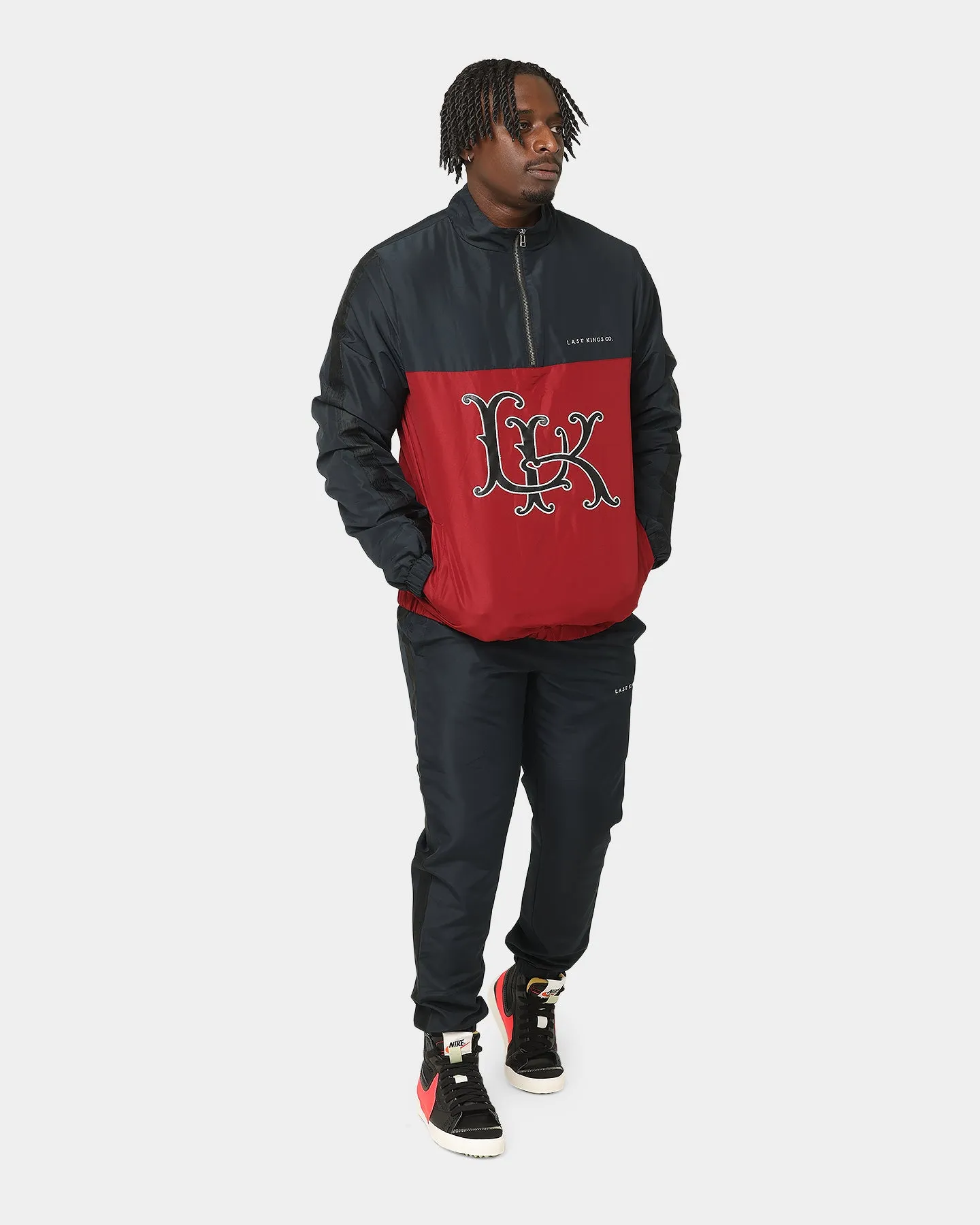 Last Kings Regalia Monogram Track Jacket Bloodstone