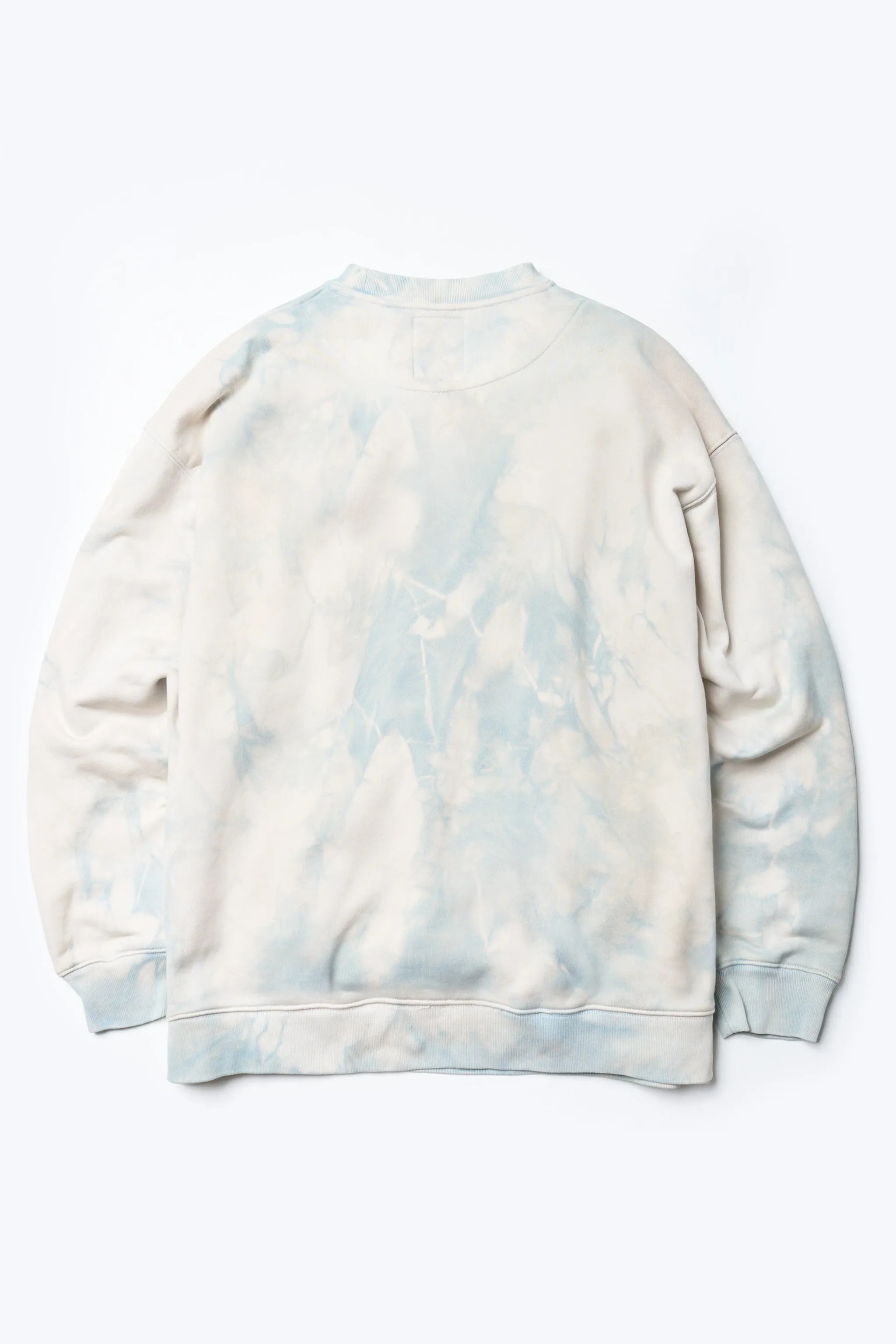 Liminal Unisex Hand-Dyed Sweater Pale Blue