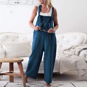 Loose Vintage Plus Size Overall