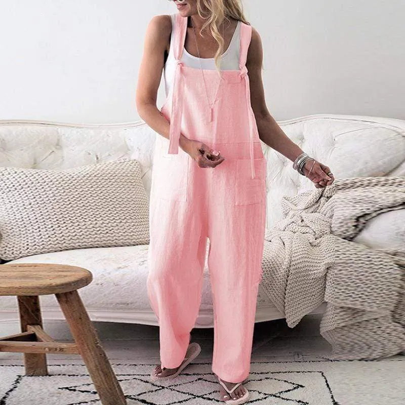 Loose Vintage Plus Size Overall