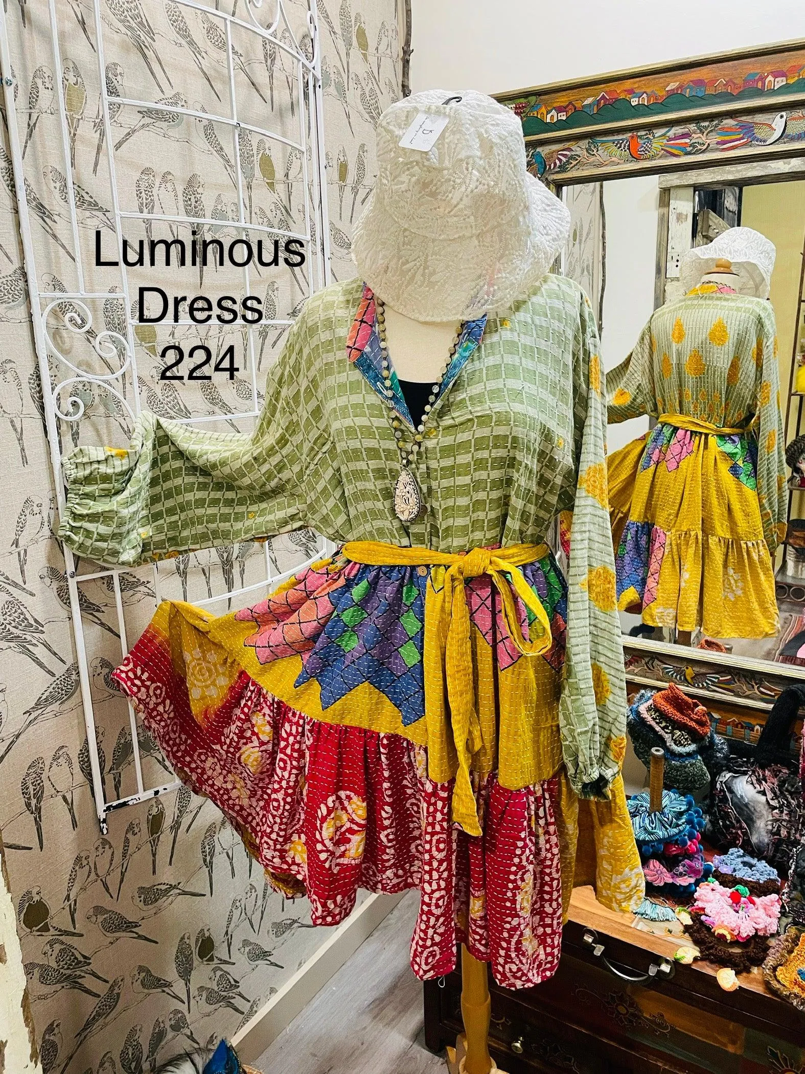 Luminous Mini Dress by Kantha Bae One Size