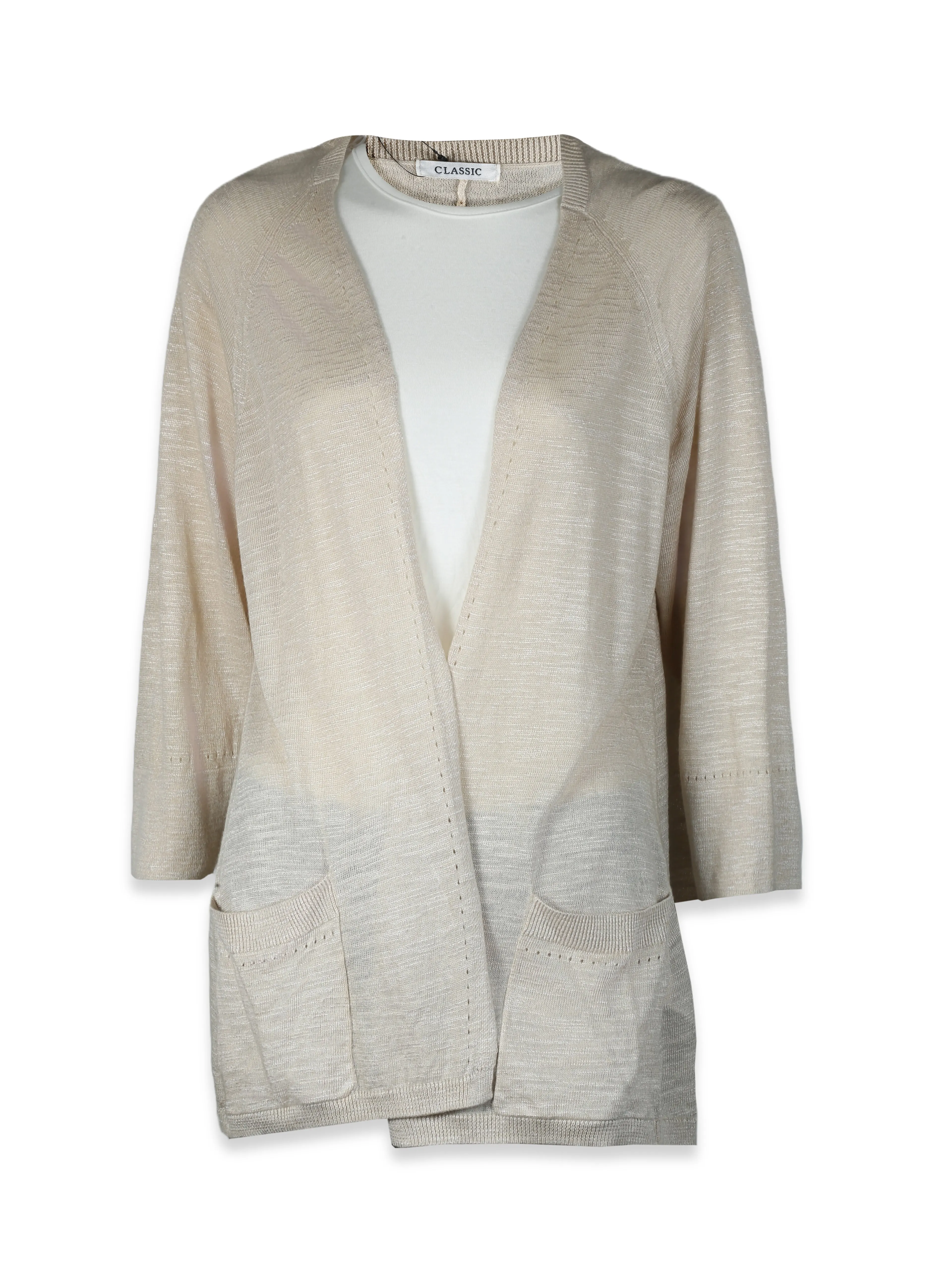 M&S Classic F/O Cardigan T38/5862C