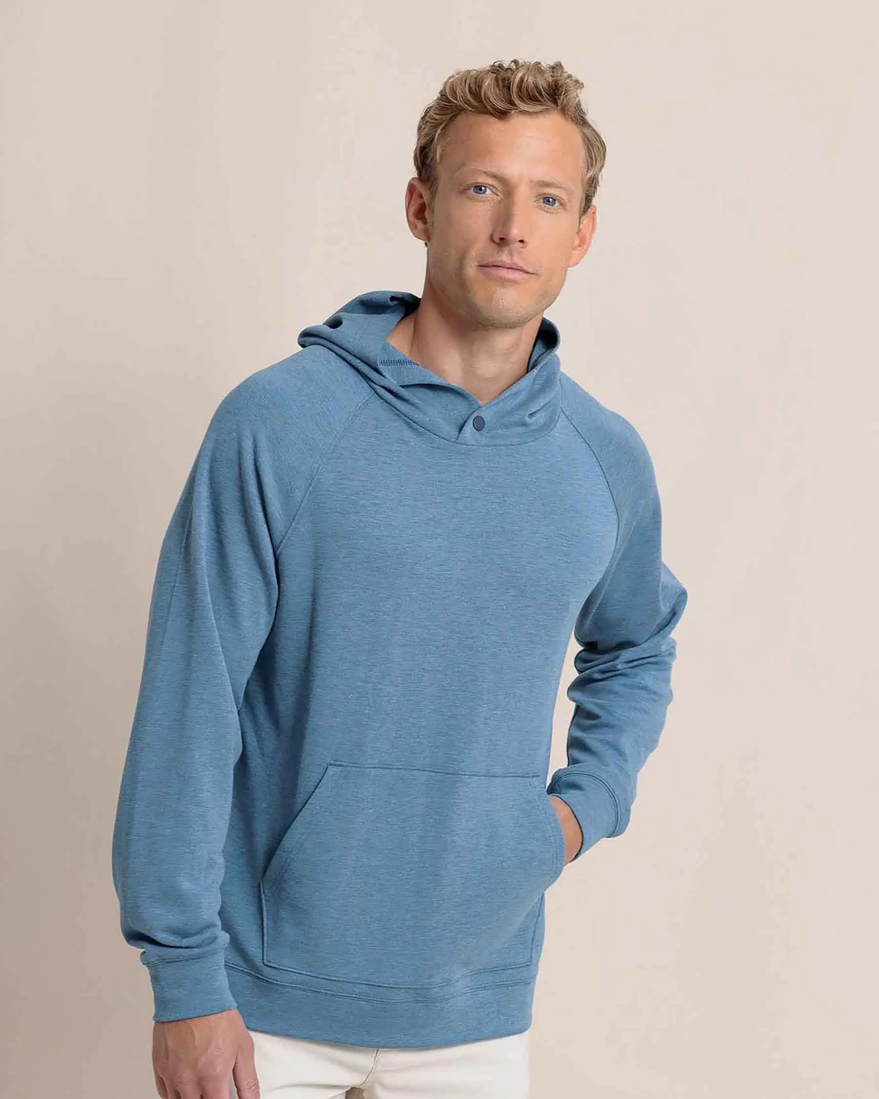 Manteo Heather Interlock Snapfront Hoodie