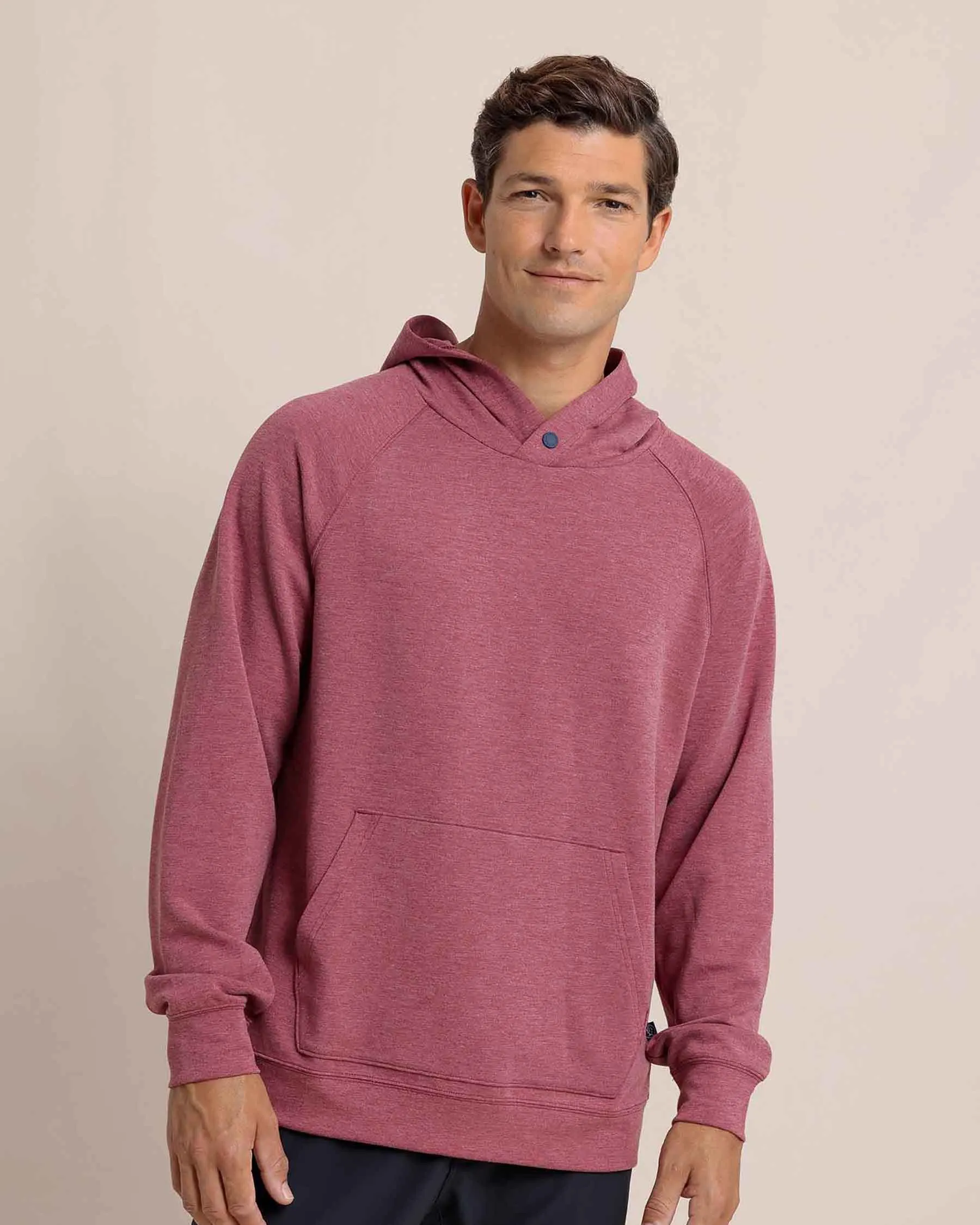 Manteo Heather Interlock Snapfront Hoodie