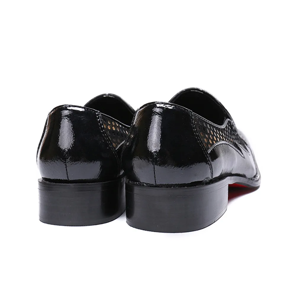 Mens Slip On Oxford Shoes