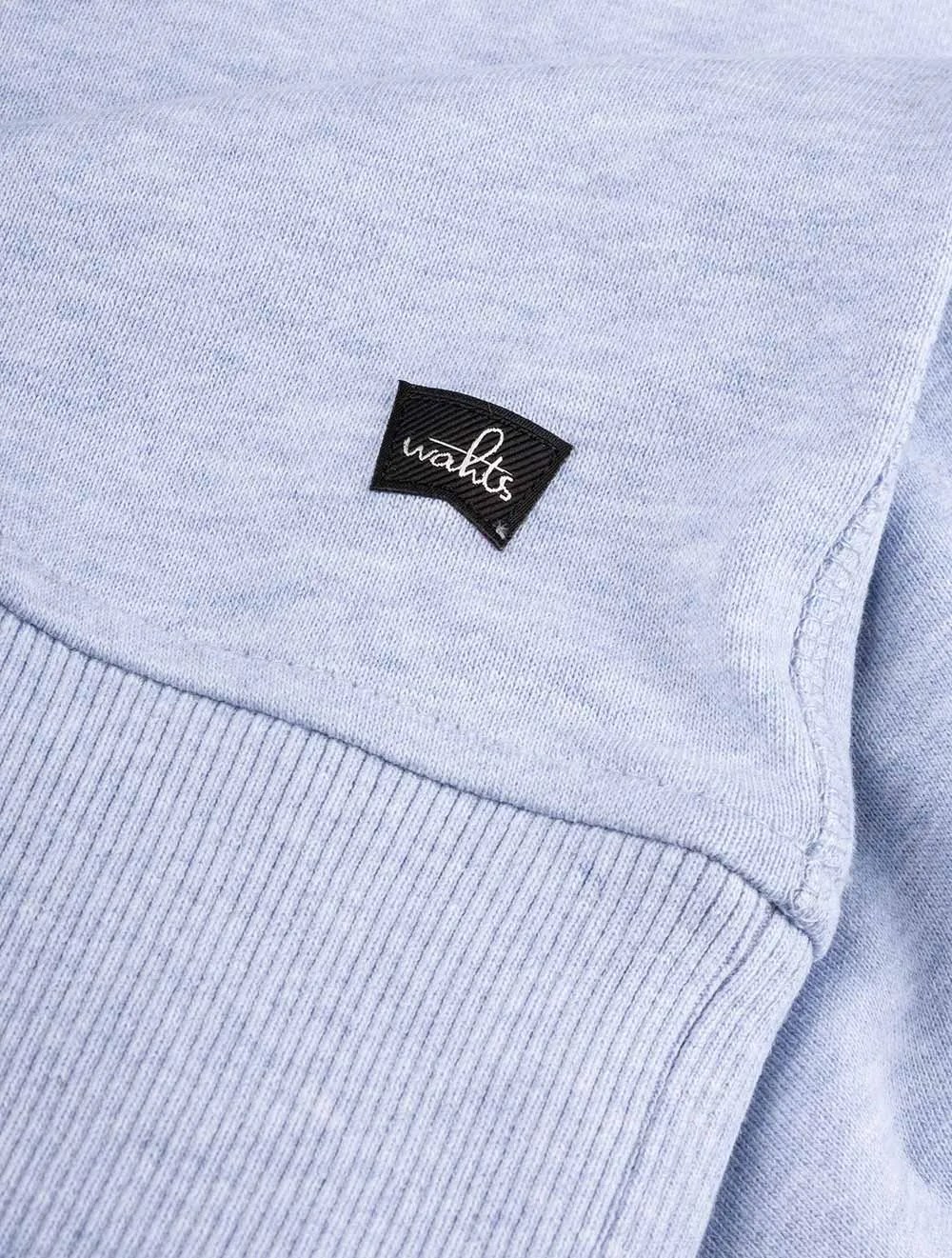 Moore Crew Neck Sweater Light Blue Melange