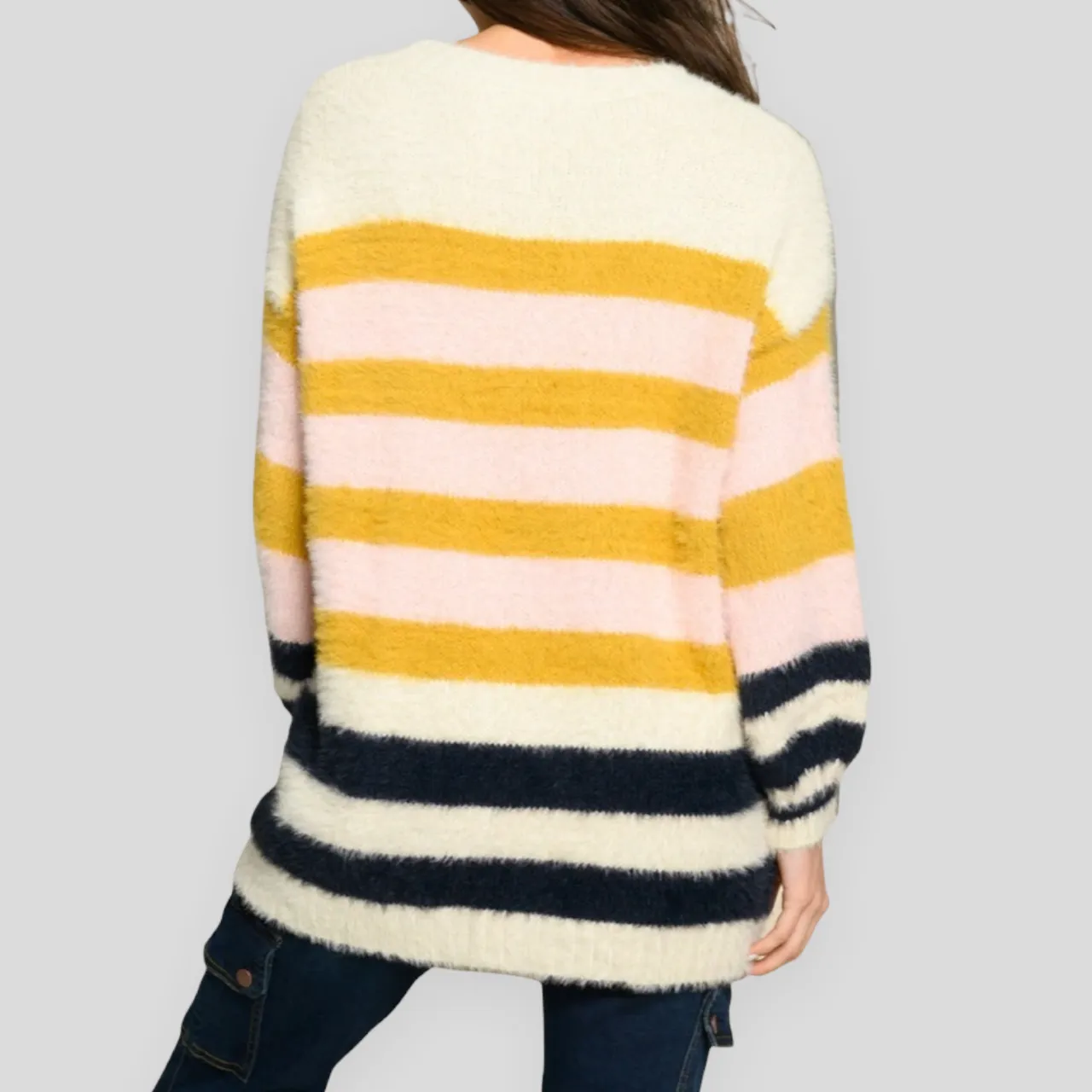 Multi Color Oversized Sweater