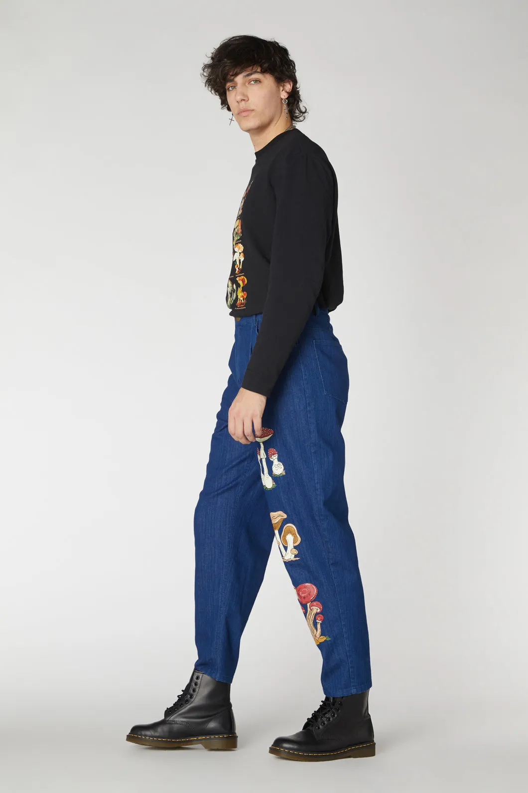 Mushroom Variety Jeans