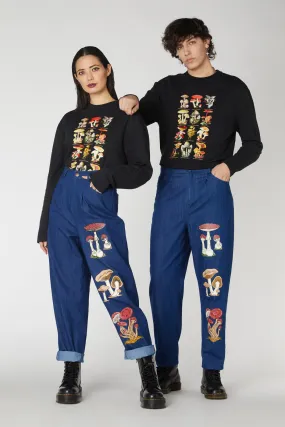 Mushroom Variety Jeans