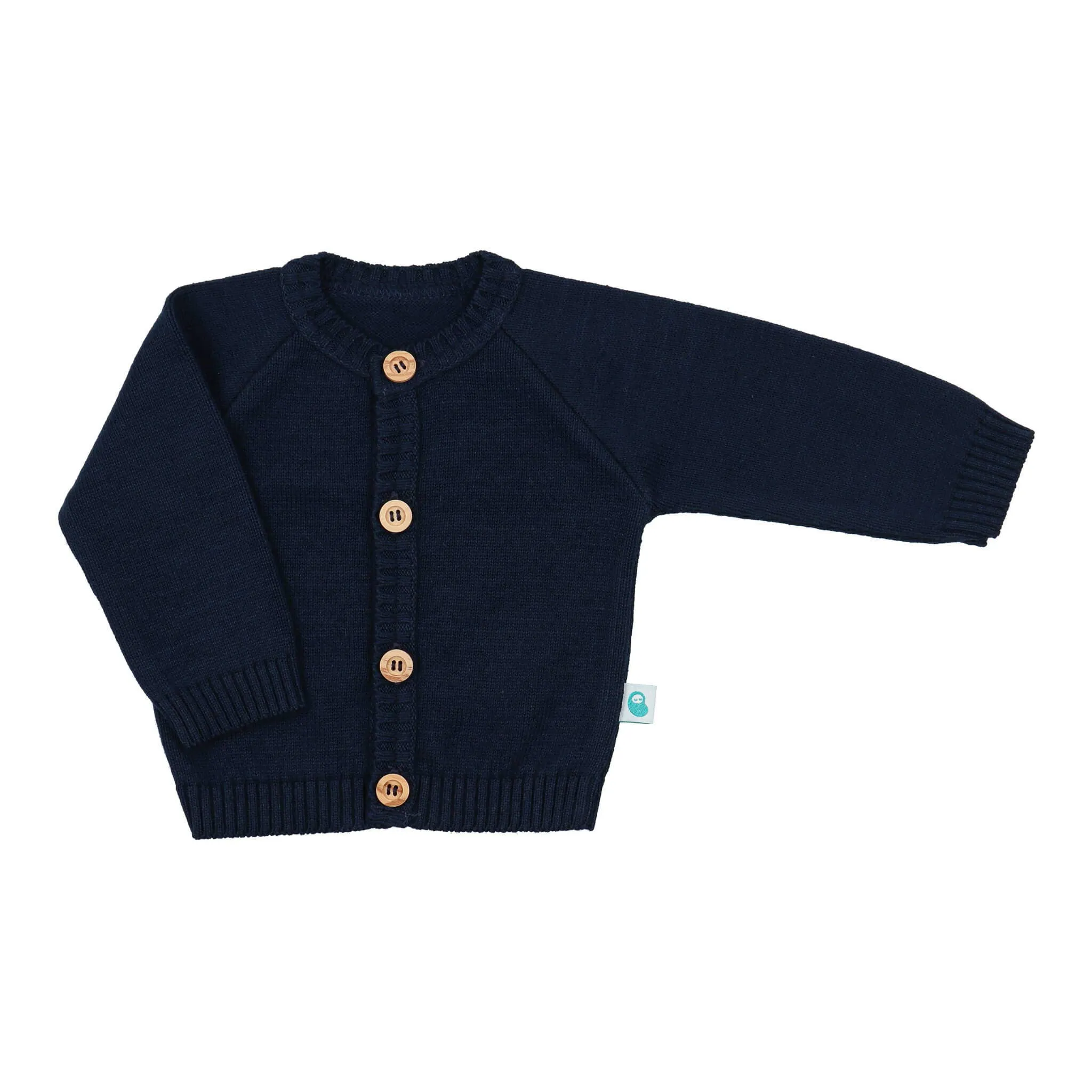 Navy Knit Cardigan