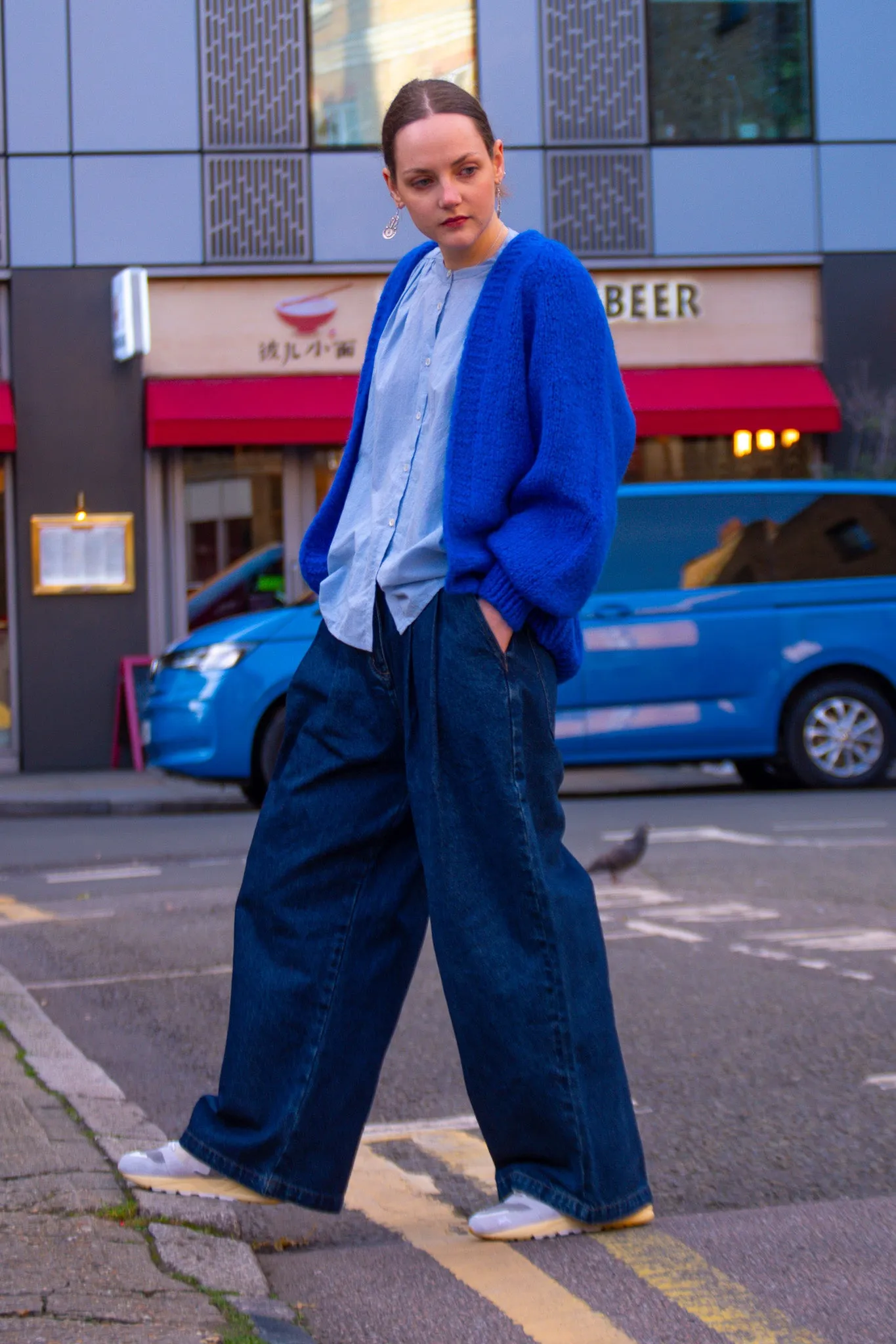 Noella Fora Royal Blue Cardigan