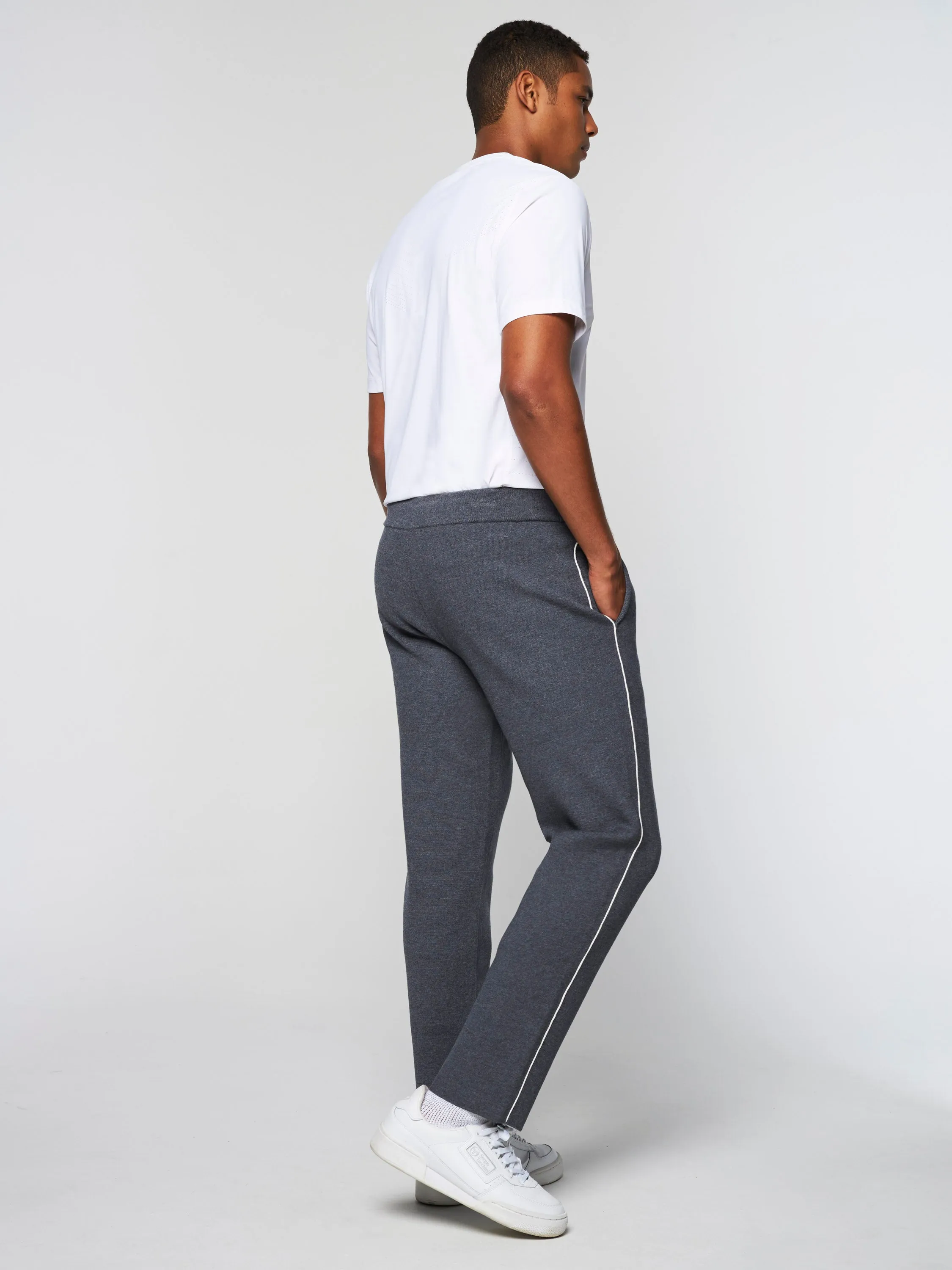 Nostra Track Pant- Dark Grey/ Melange