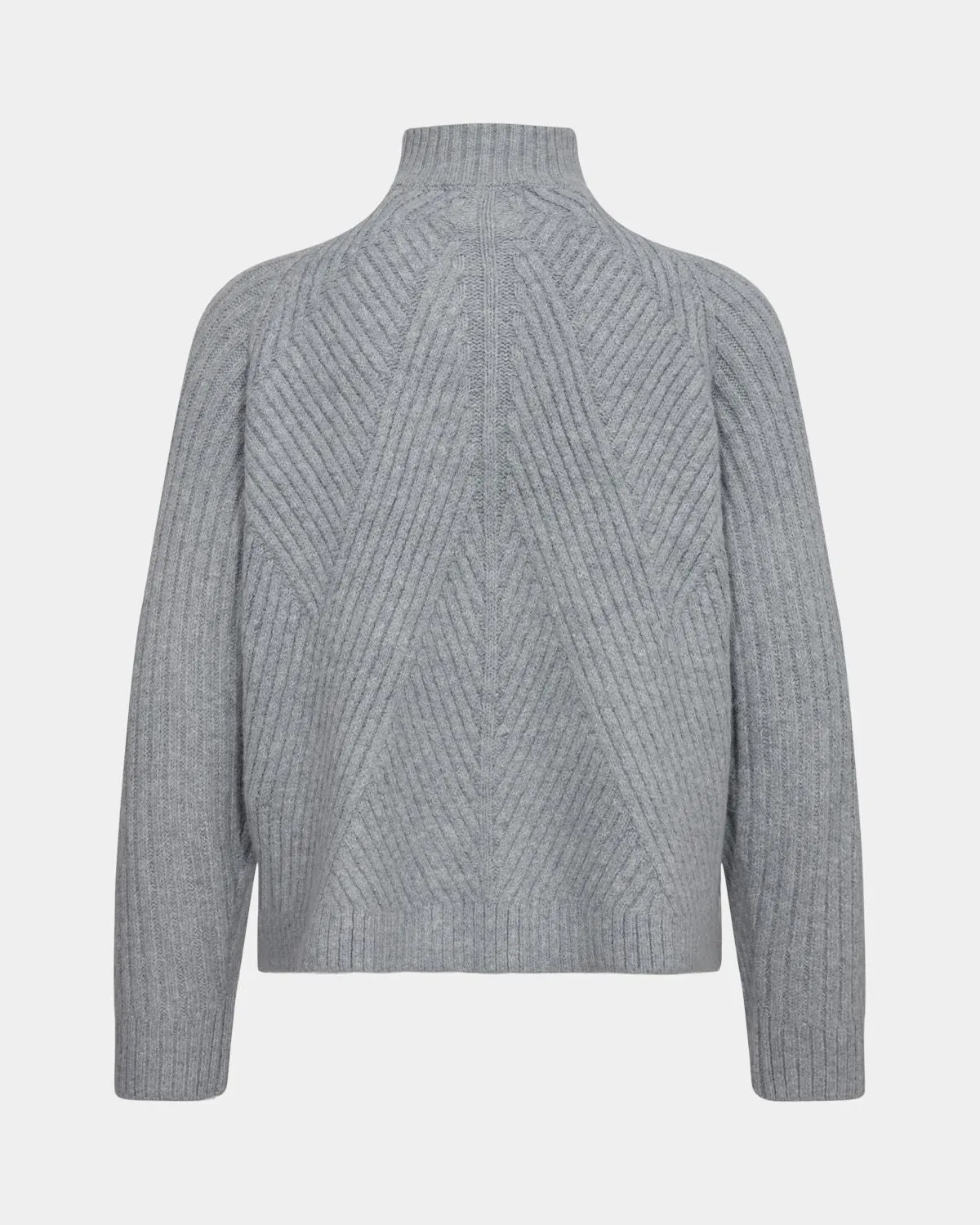 OHIOSY SWEATER - Grey melange