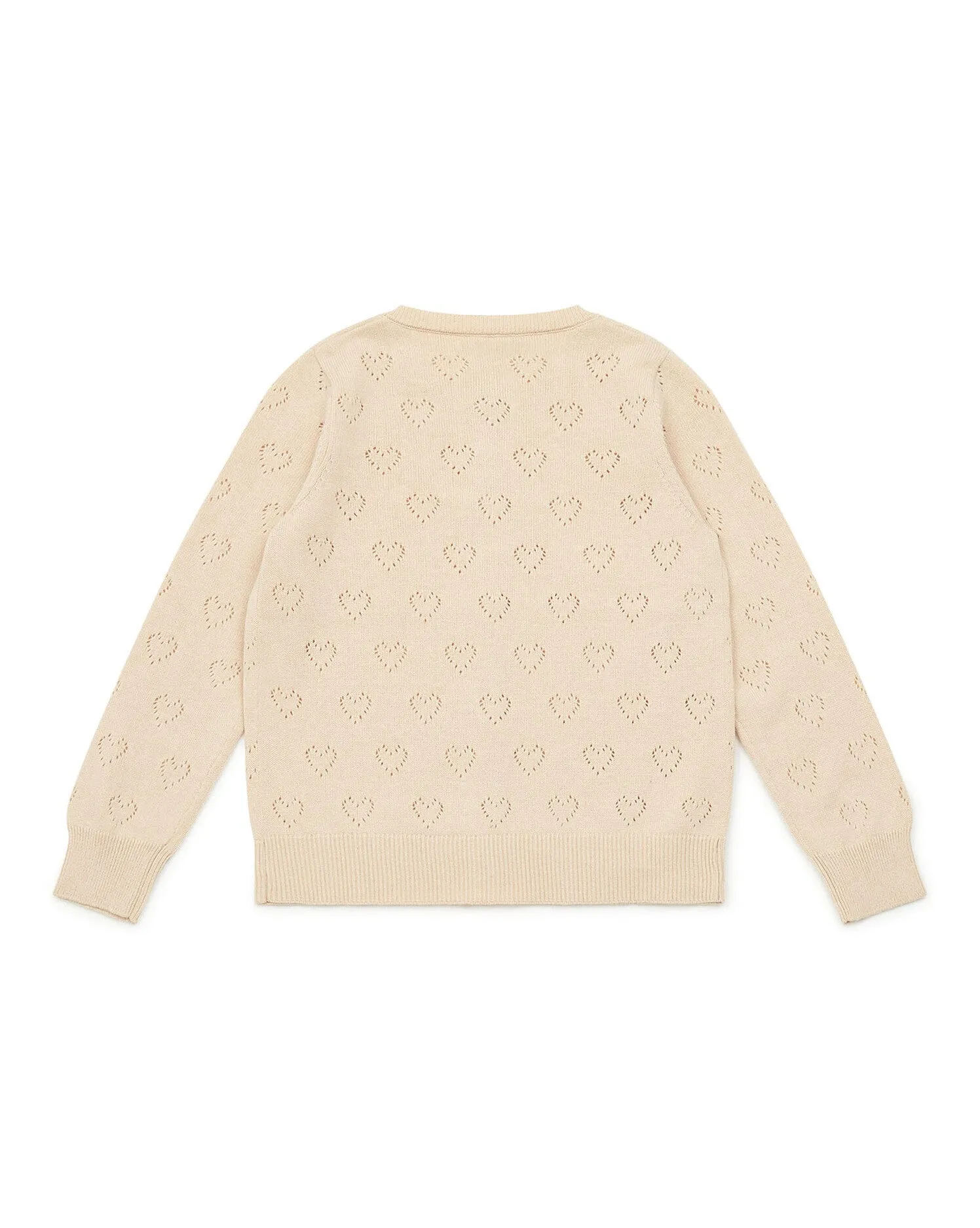 Openwork Hearts Cardigan - Bonton sp24