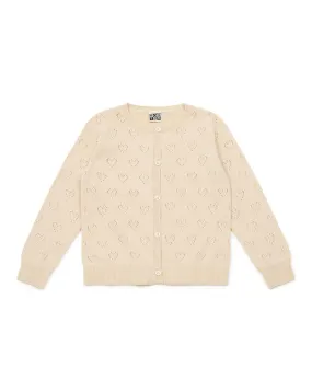 Openwork Hearts Cardigan - Bonton sp24