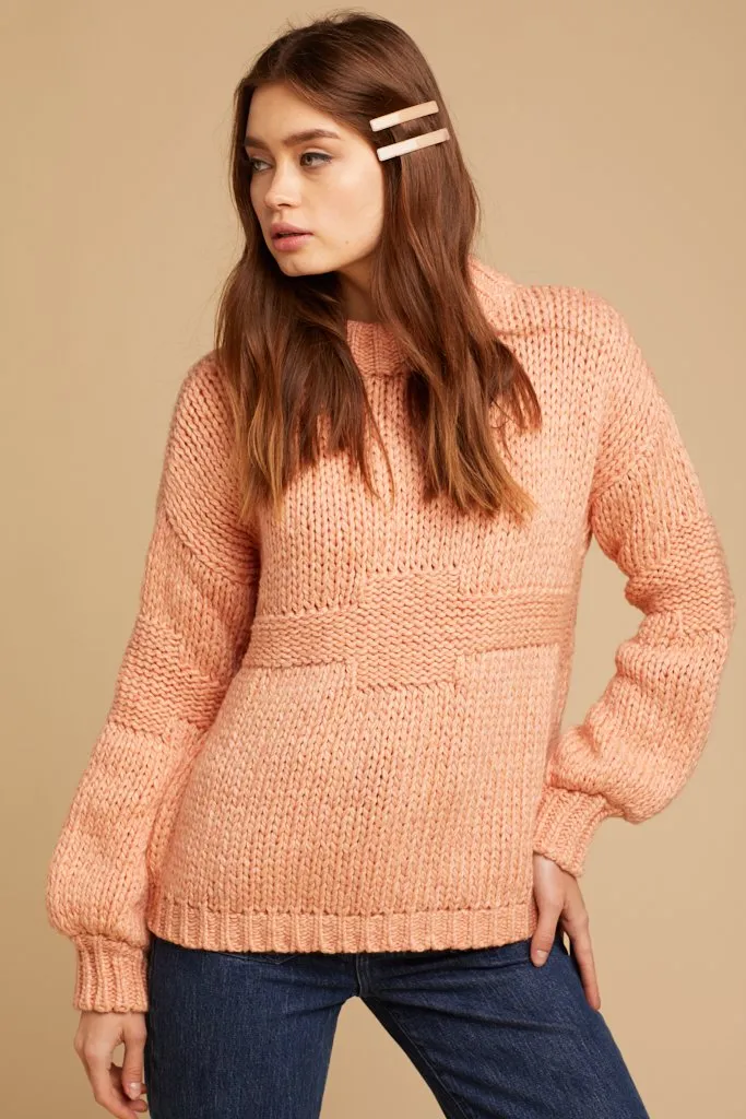 Peach Ventura Sweater