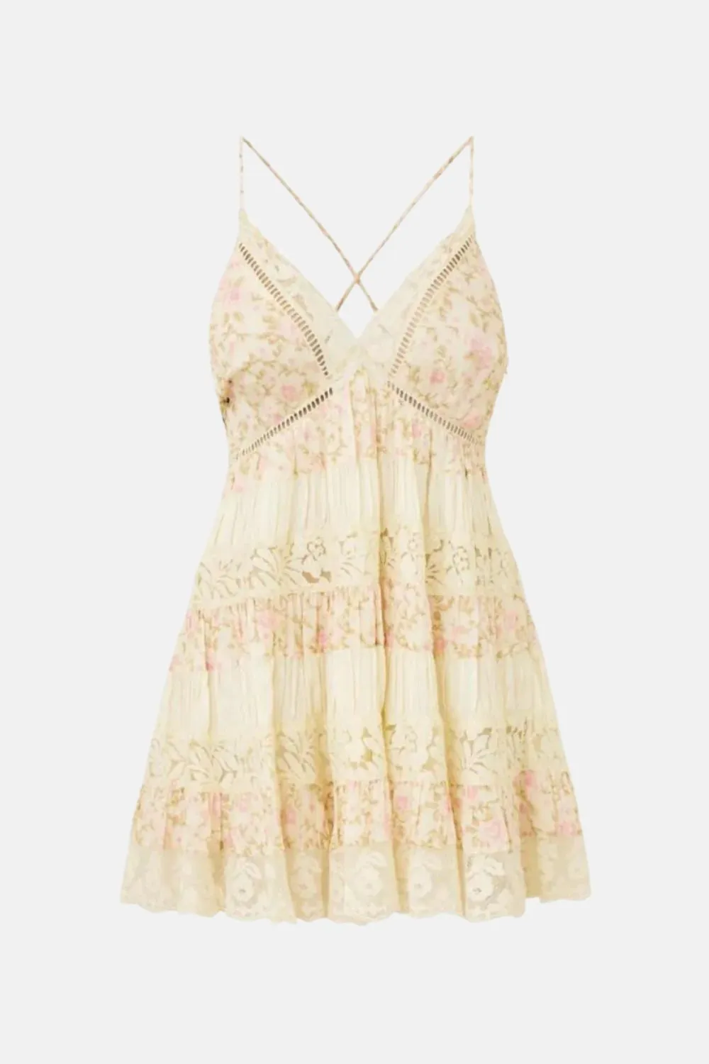 Posie Dress in Ivory Blossom