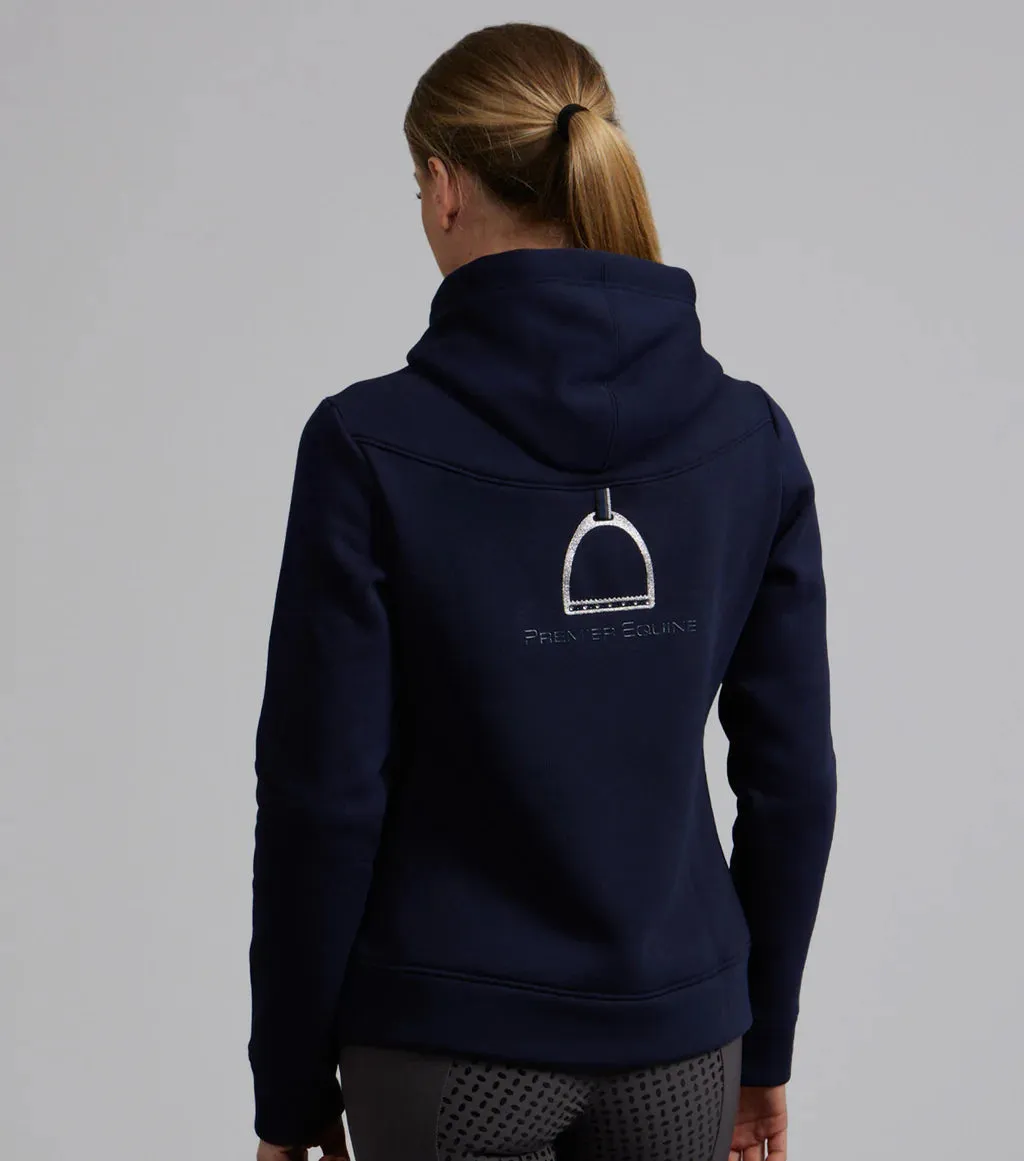 Premier Equine Lucia Ladies Hoodie Navy