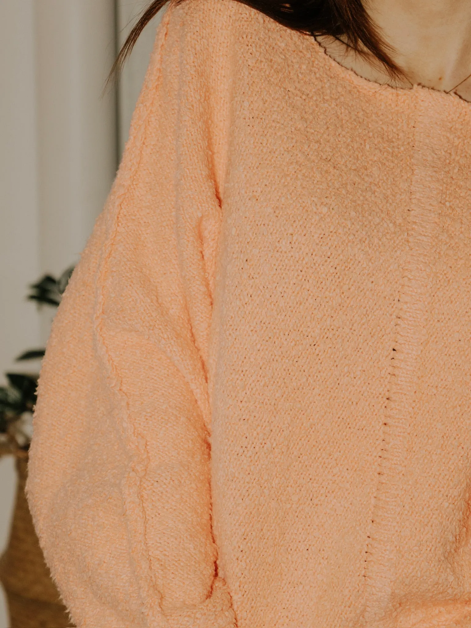 Reyes Sweater - Dusty Coral