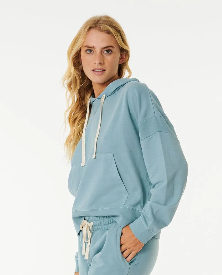 Rip Curl Classic Surf Hooded Sweatshirt-Dusty Blue