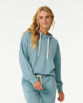 Rip Curl Classic Surf Hooded Sweatshirt-Dusty Blue