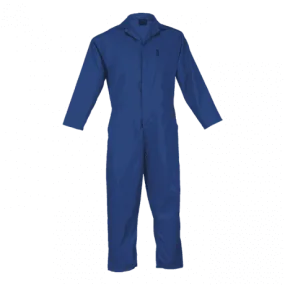 Royal blue boiler overall conti suits