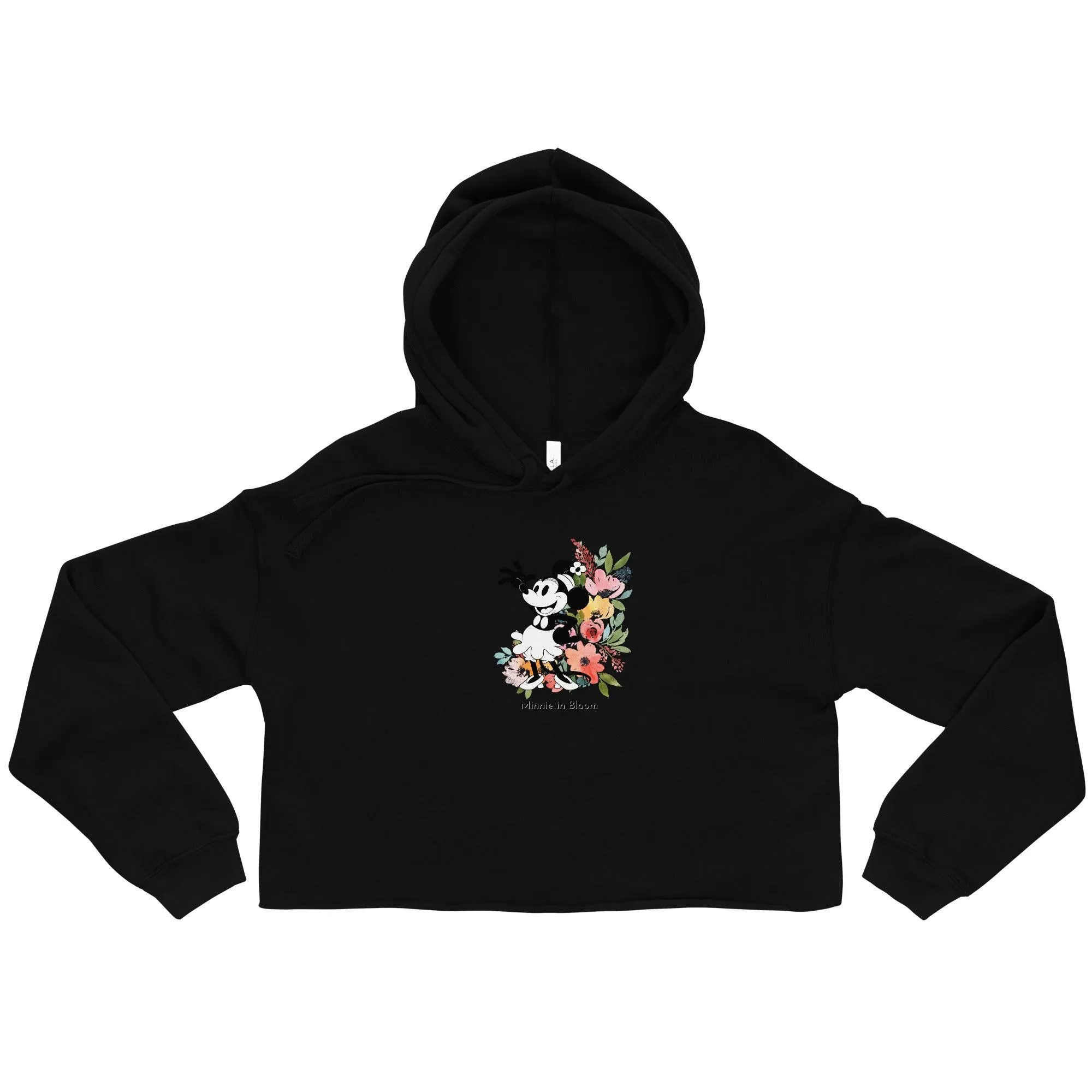 Steamboat Willie - Bloom - Crop Hoodie