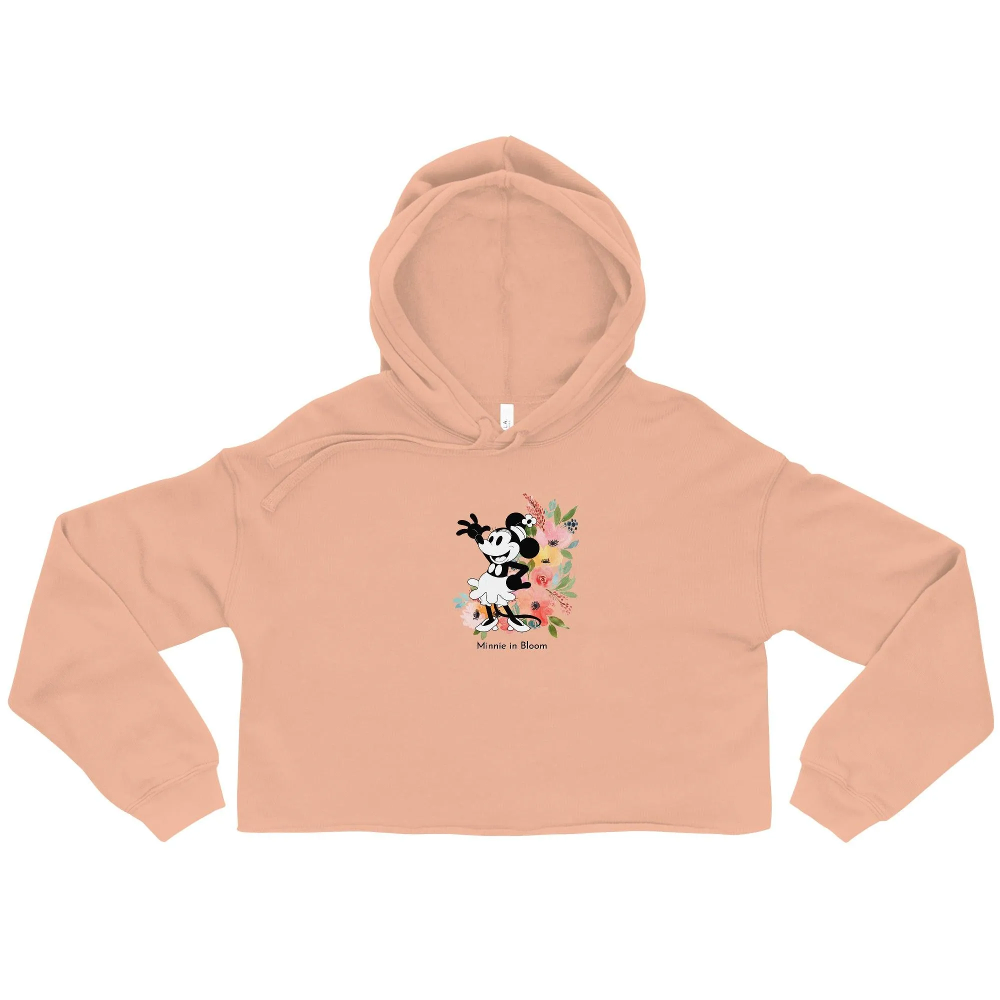 Steamboat Willie - Bloom - Crop Hoodie