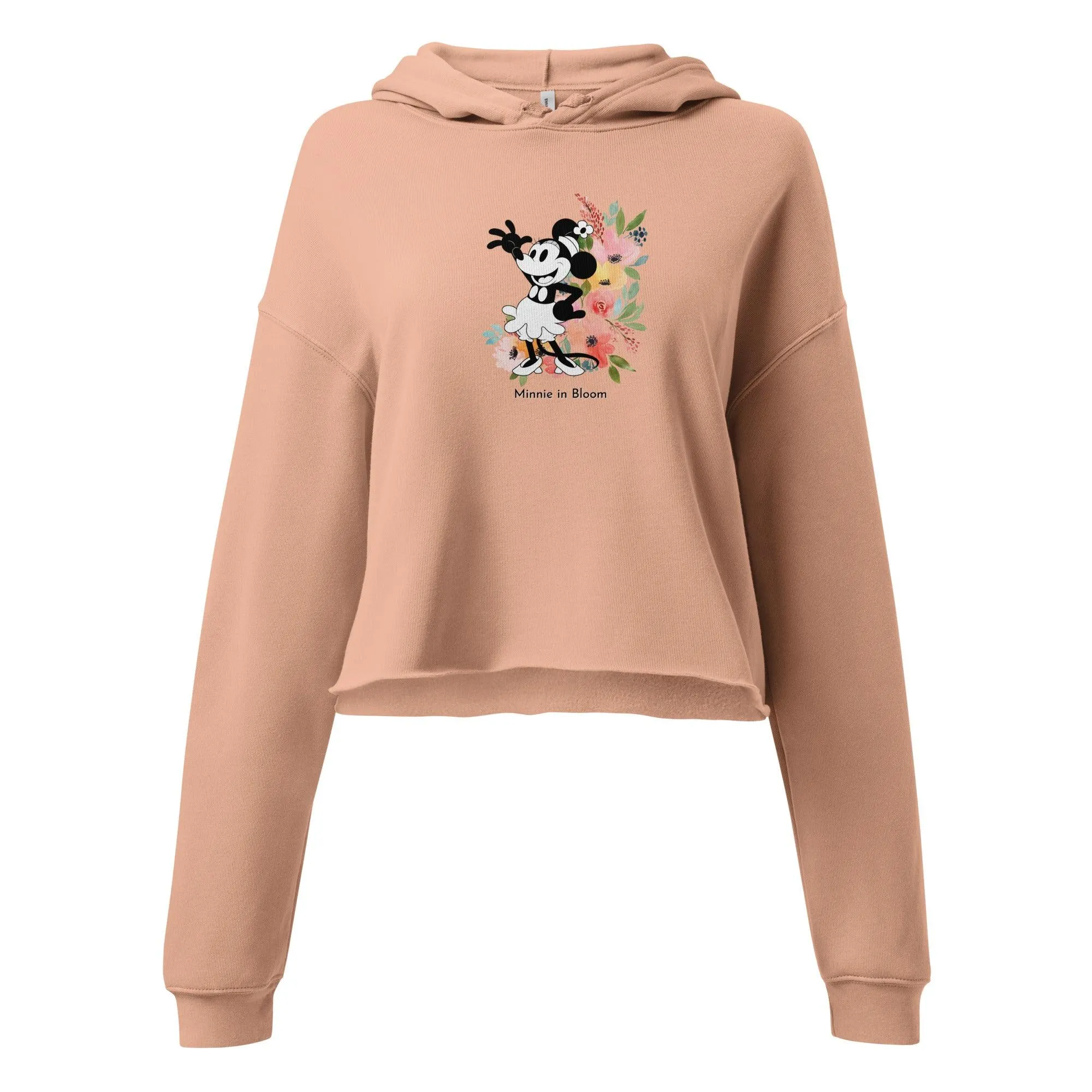 Steamboat Willie - Bloom - Crop Hoodie