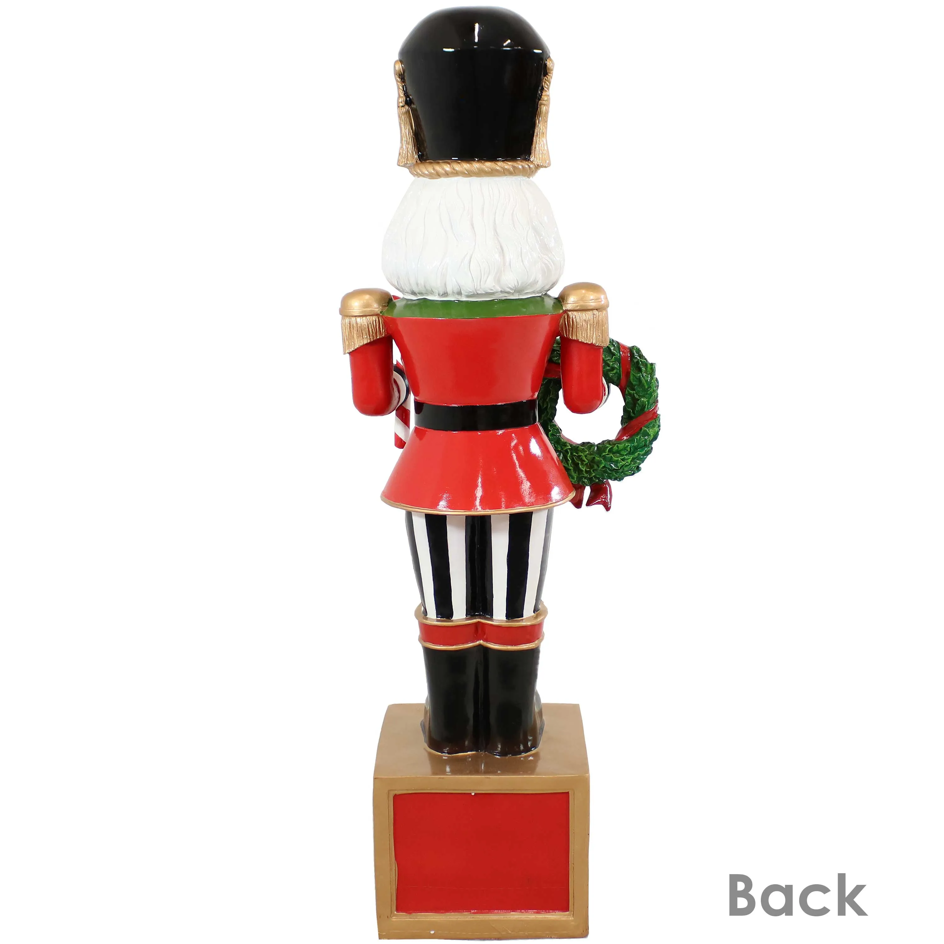 Sunnydaze Karl the Christmas Nutcracker Statue - 48"