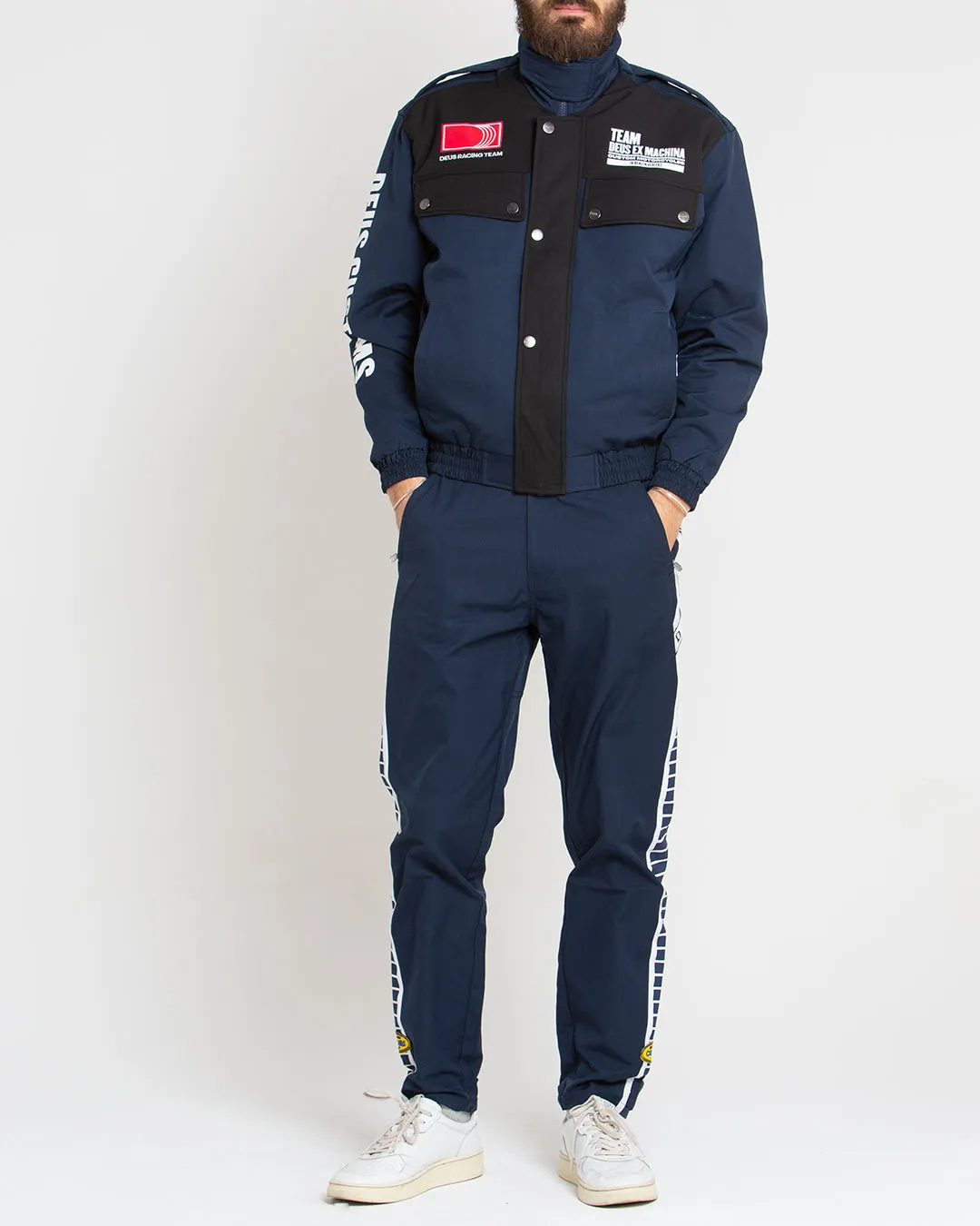 TEAM RACING JACKET - ESTATE BLUE