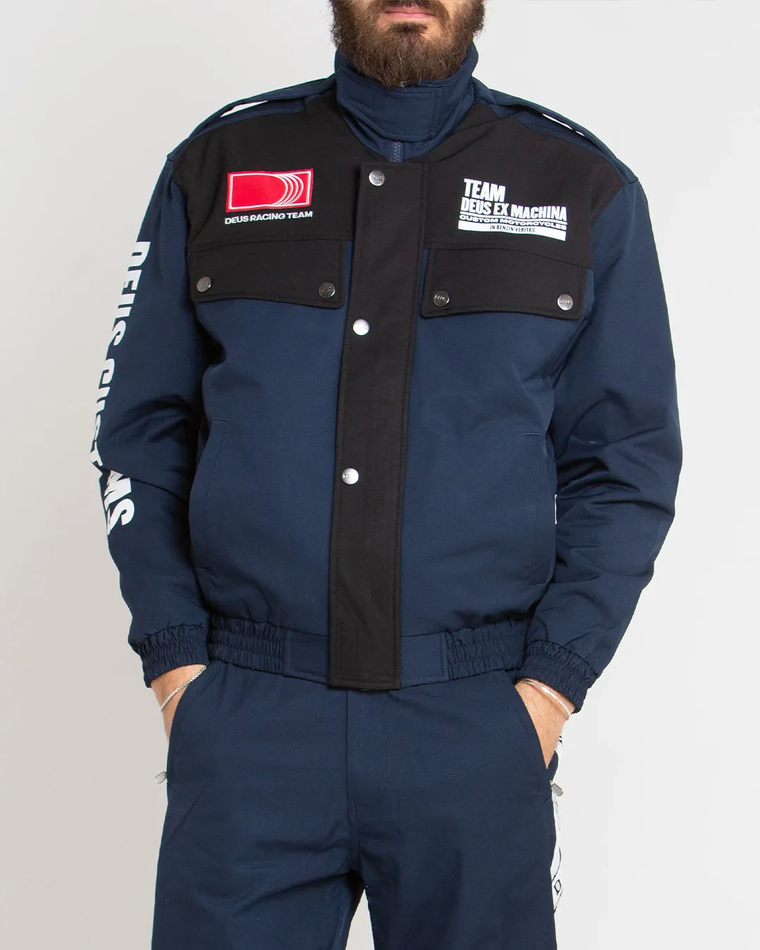 TEAM RACING JACKET - ESTATE BLUE