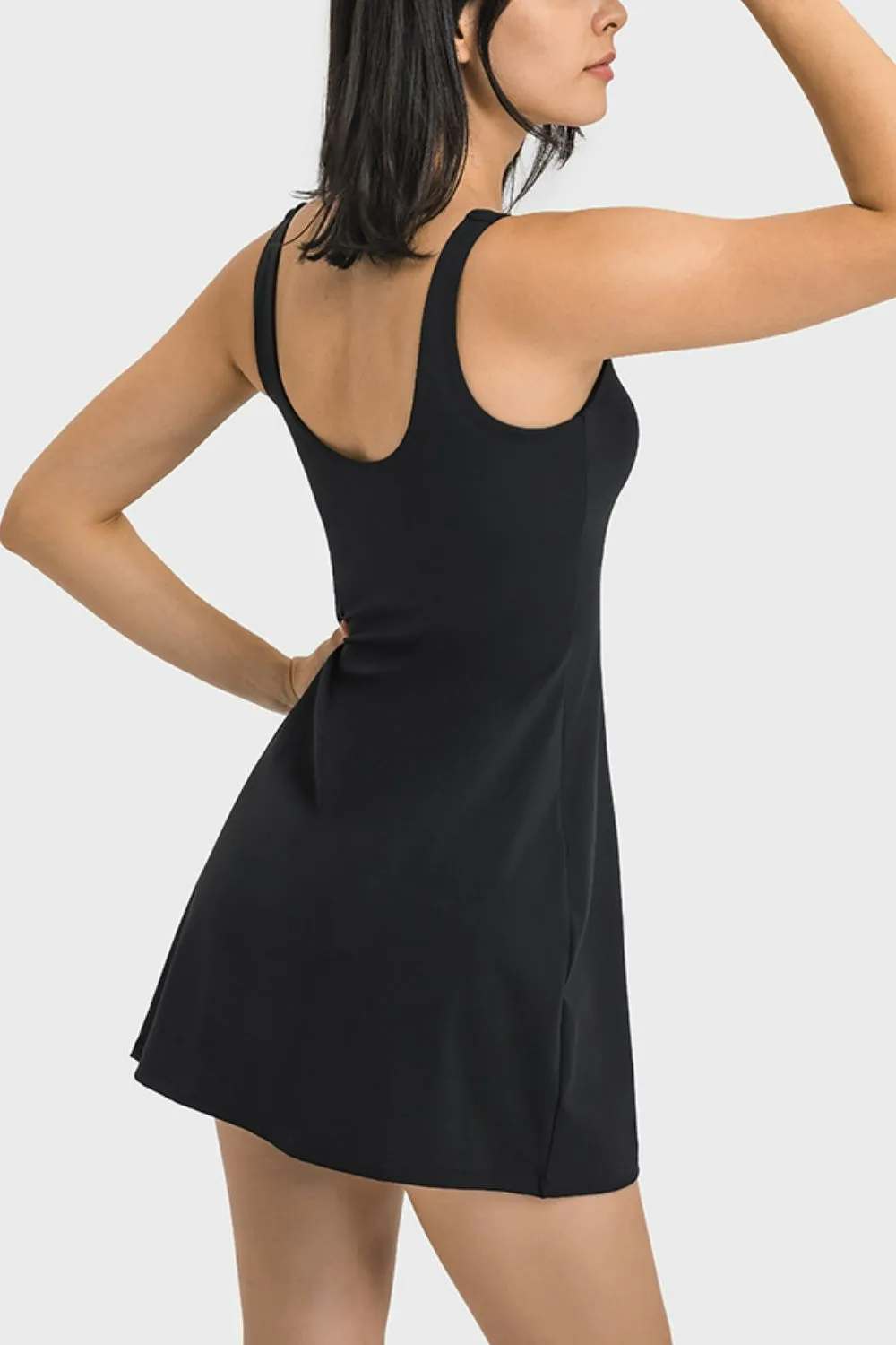 Tia Sports Tank Dress w/Full Coverage Bottoms